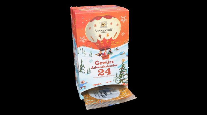 Sonnentor Bio Adventi fűszerkalendárium 116g