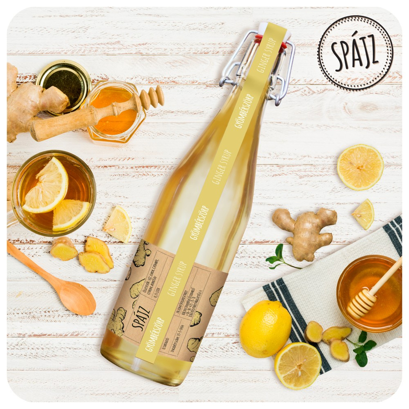 SPÁJZ GYÖMBÉRSZÖRP (0,5 liter)