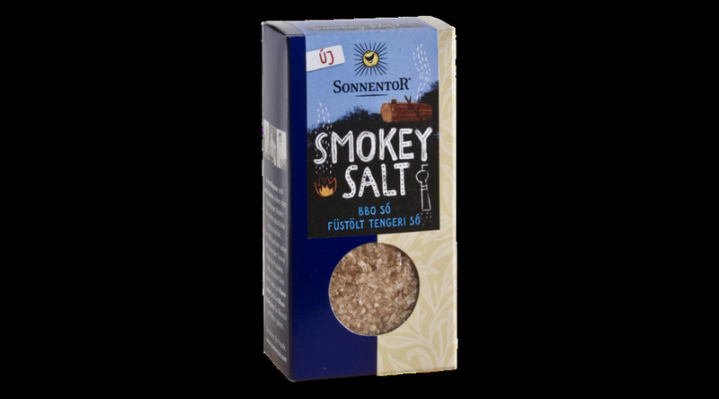 Sonnentor Bio Smokey Salt füstölt tengeri BBQ só 150g