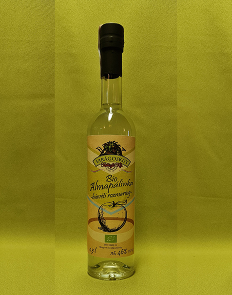 Bio almapálinka -húsvéti rozmaring- 500ml 46%
