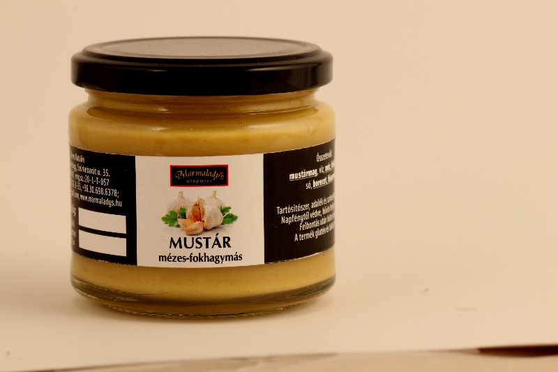 Mézes-fokhagymás mustár