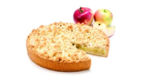 LaLorraine morzsás alma torta