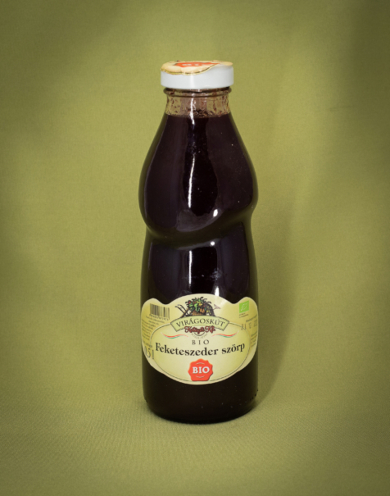 Bio feketeszeder szörp 500ml