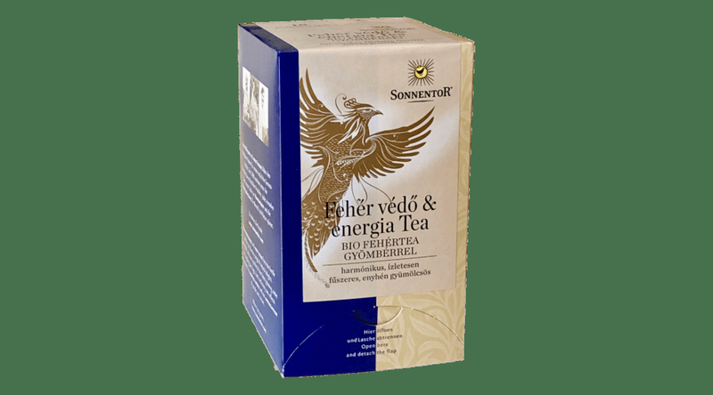 Sonnentor Bio Fehér védő & energiatea gyömbérrel - filteres 27g
