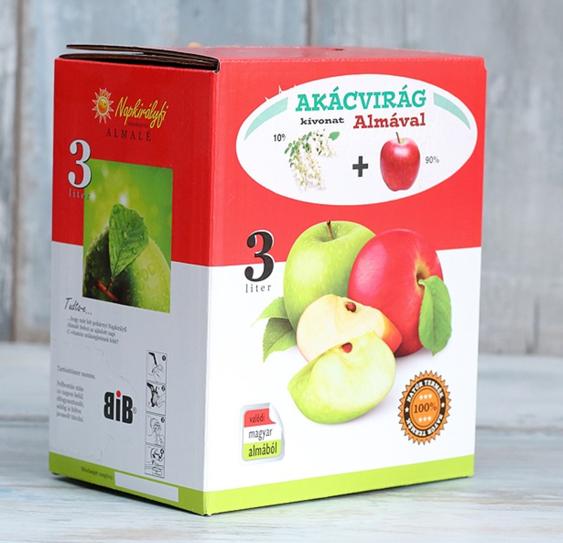 Akácvirág Almalével