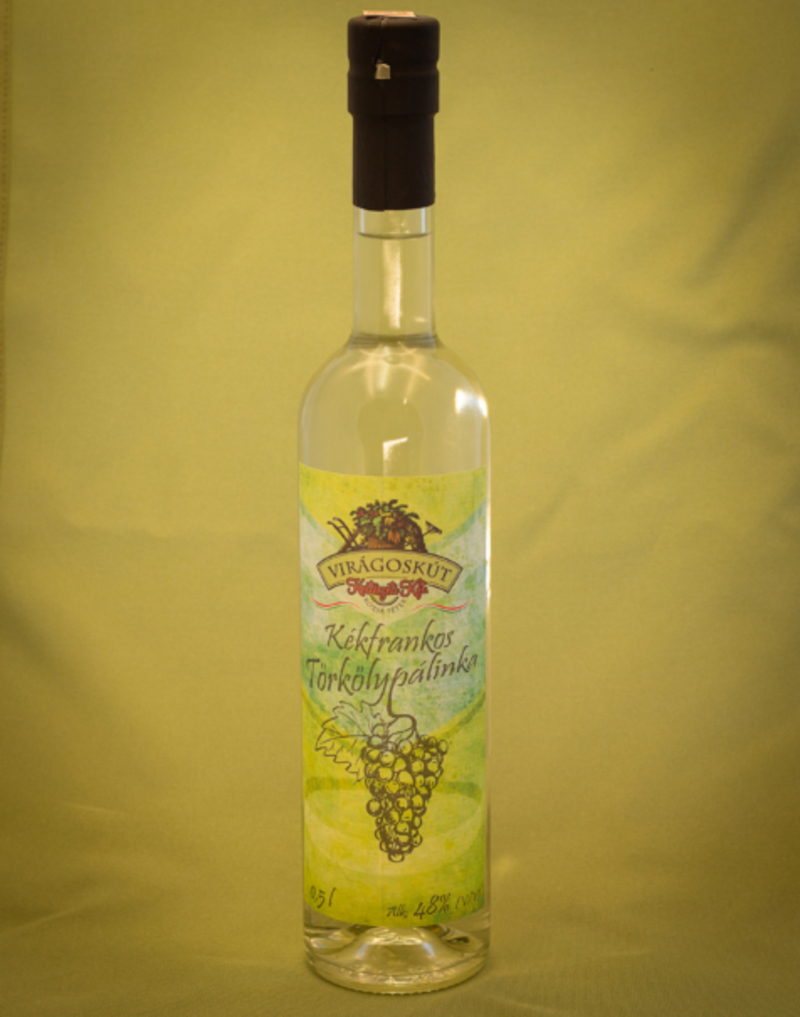 Kékfrankos törkölypálinka 500ml 48%