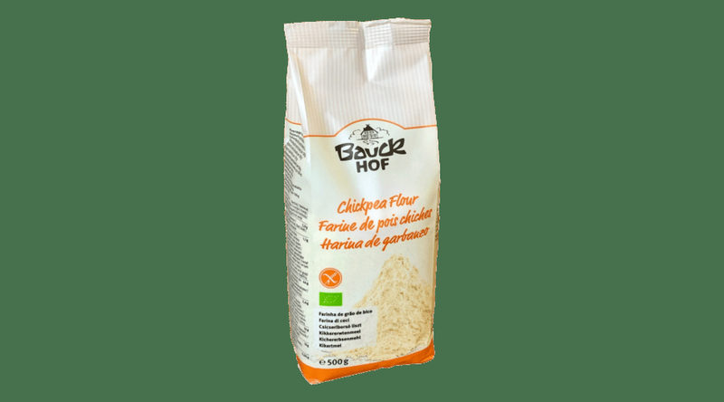 Bauckhof Bio csicseriborsó liszt - gluténmentes 500g