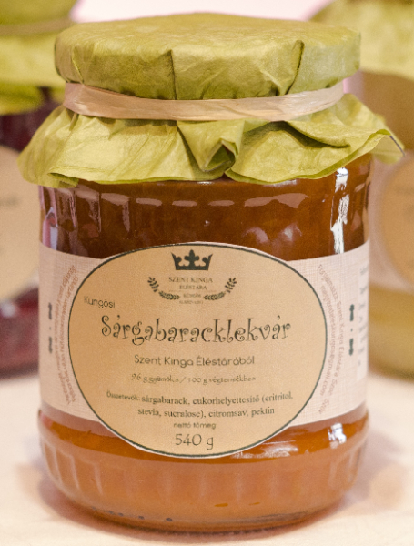 Sárgabarack lekvár - édesítőszerrel