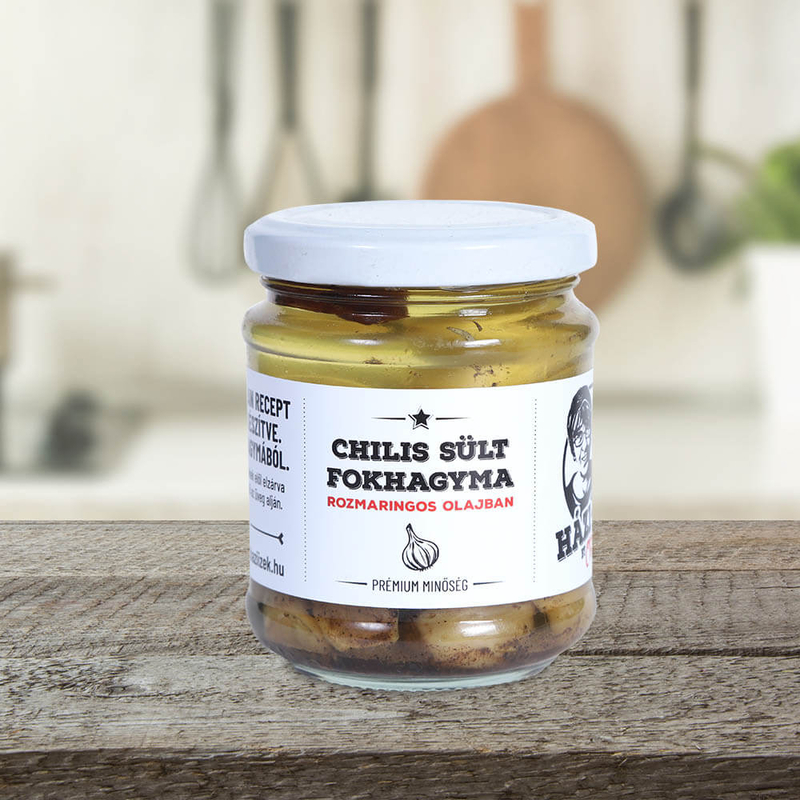 Chilis sült fokhagyma