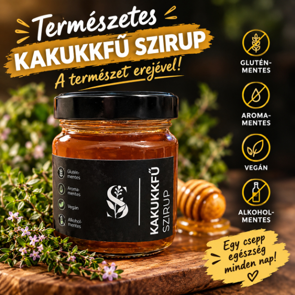 Kakukkfű szirup 200 ml