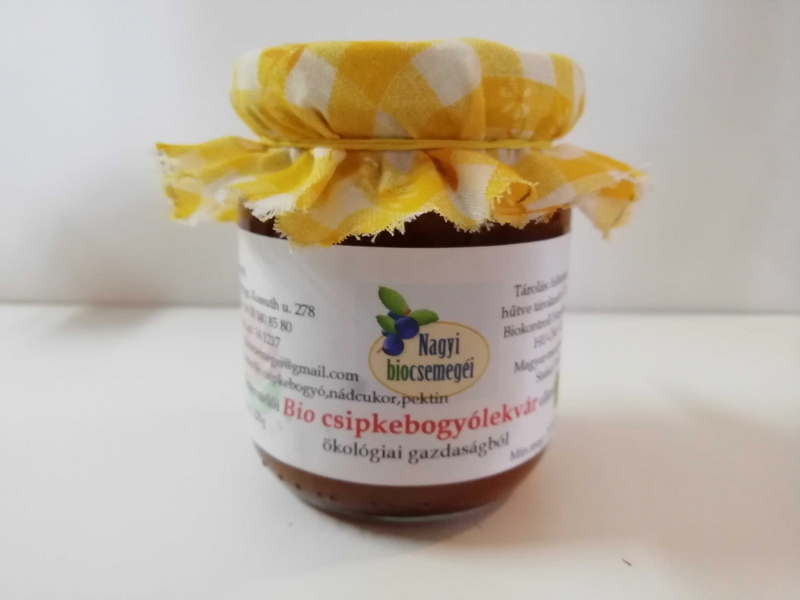Bio csipkebogyólekvár