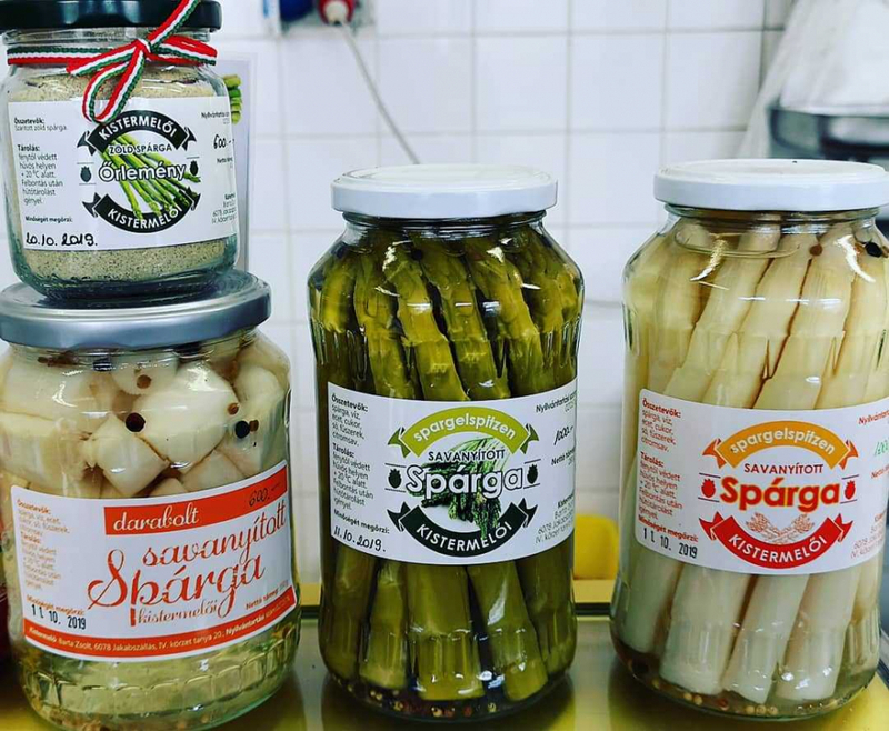 Savanyított spárga