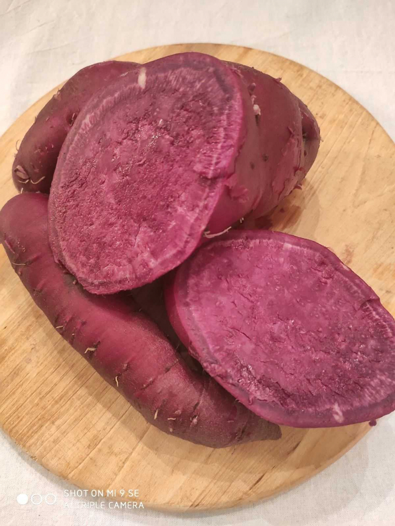Lila édesburgonya batáta