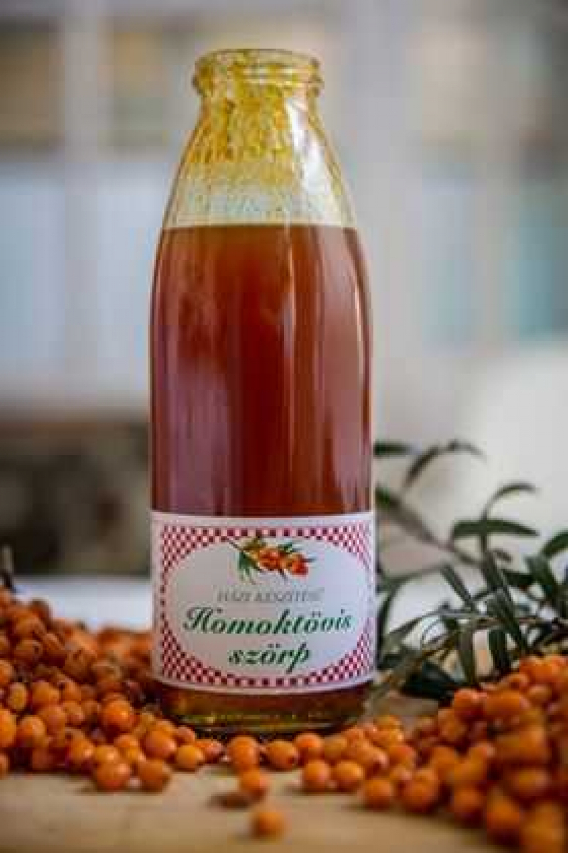 Homoktövis szörp 500 ml