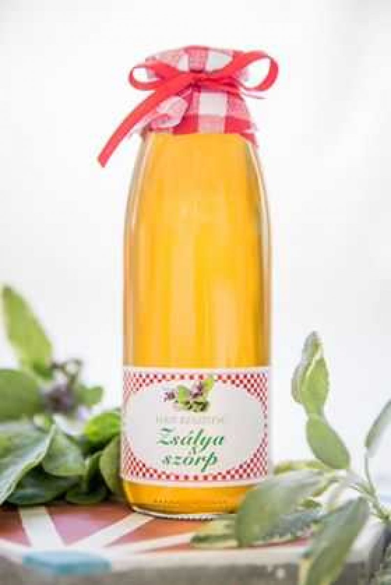 Zsálya szörp 500 ml