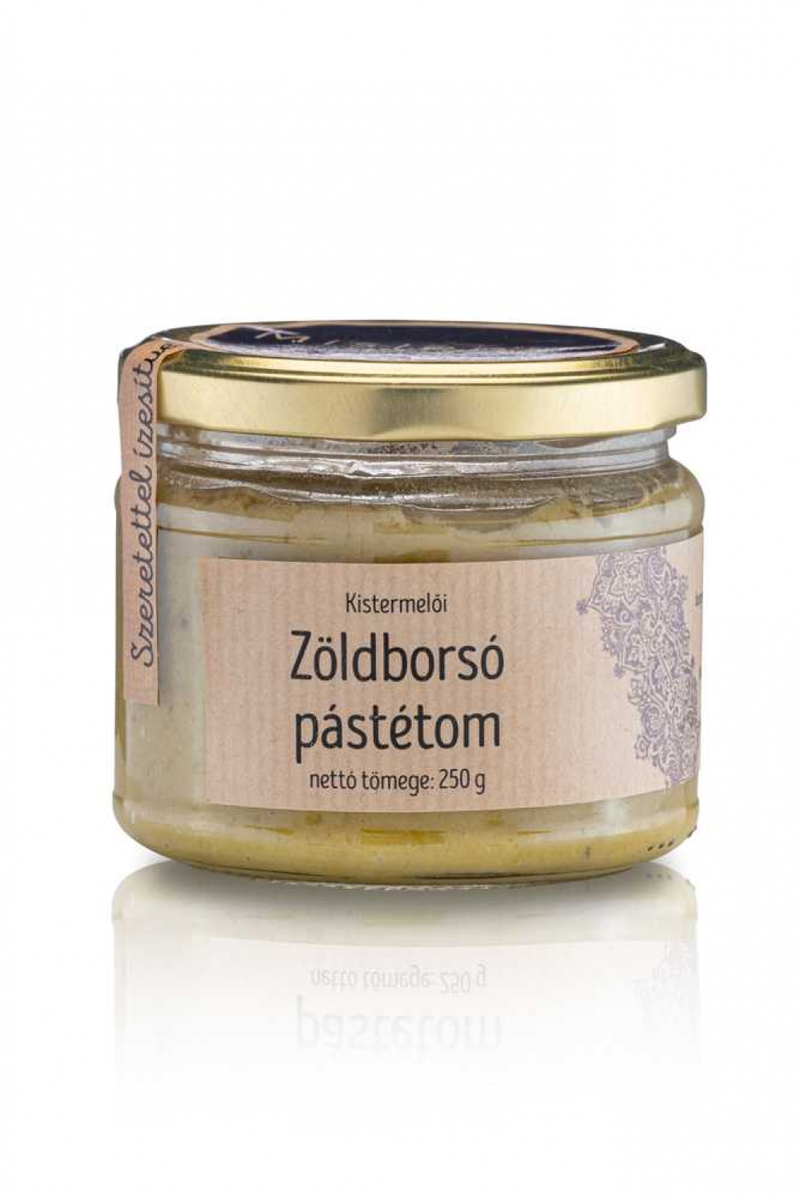 Zöldborsós pástétom