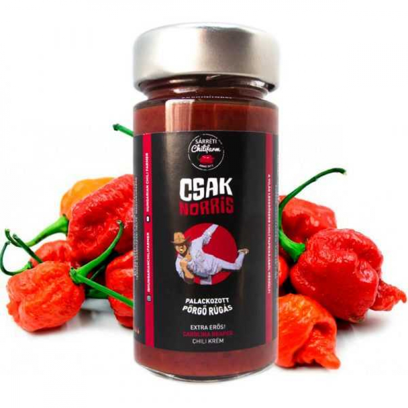 Csak Norris Carolina Reaper chili krém