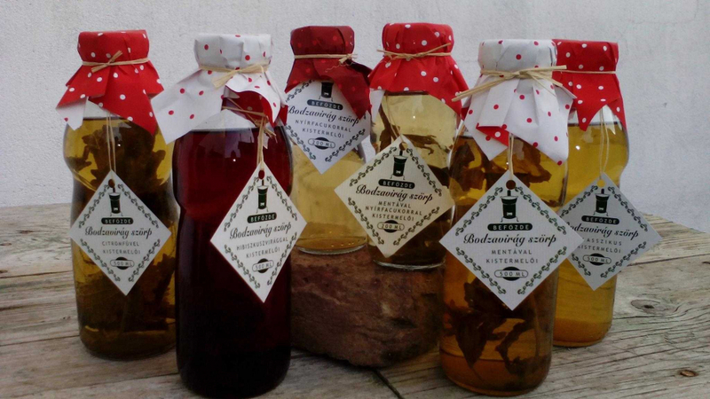 Bodzavirág szörp nyírfacukorral 200 ml
