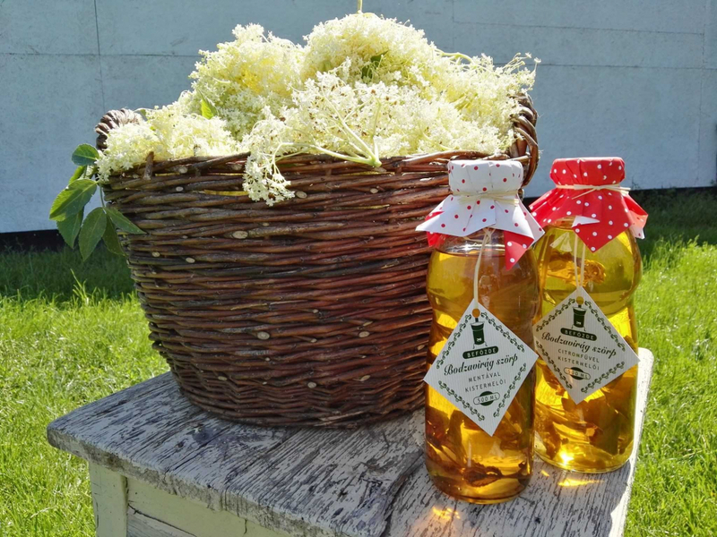 Bodzavirág szörp mentával 500 ml