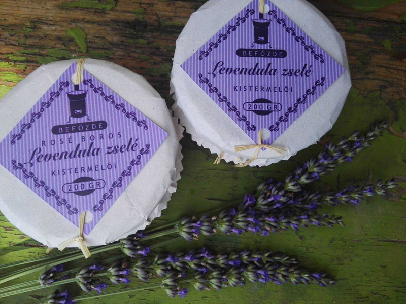 Levendula zselé rose borral 200g