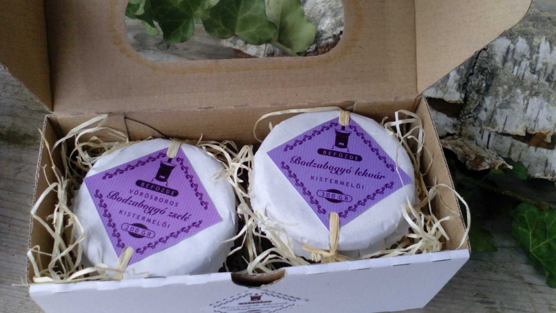 Vörösboros bodzabogyó zselé 200 g