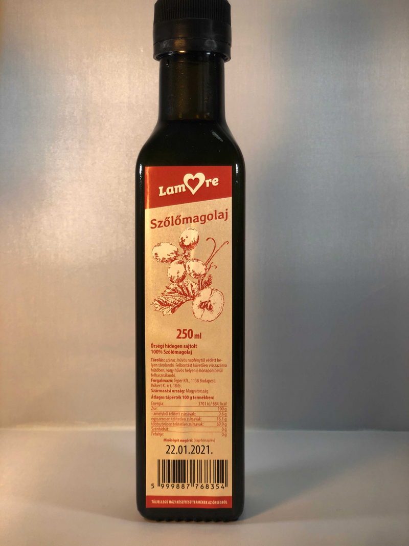 Szőlőmagolaj (250ml)