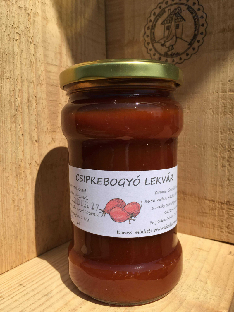 Csipkebogyó lekvár