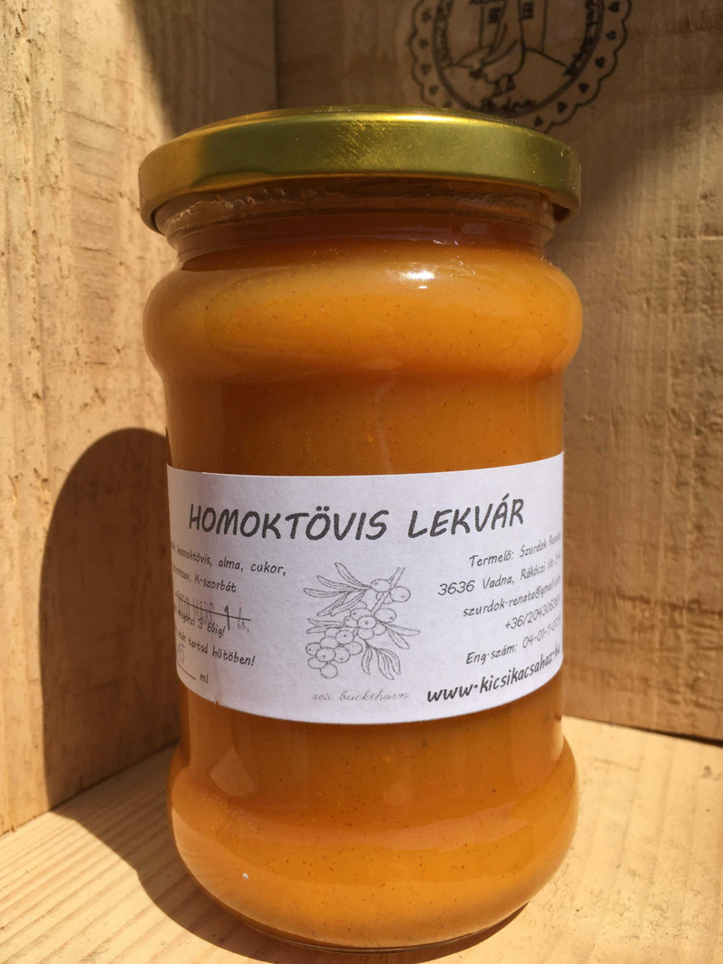 Homoktövis lekvár