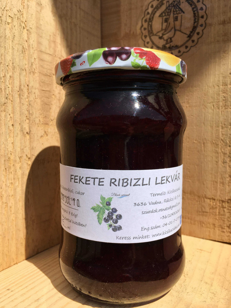 Fekete ribizli lekvár