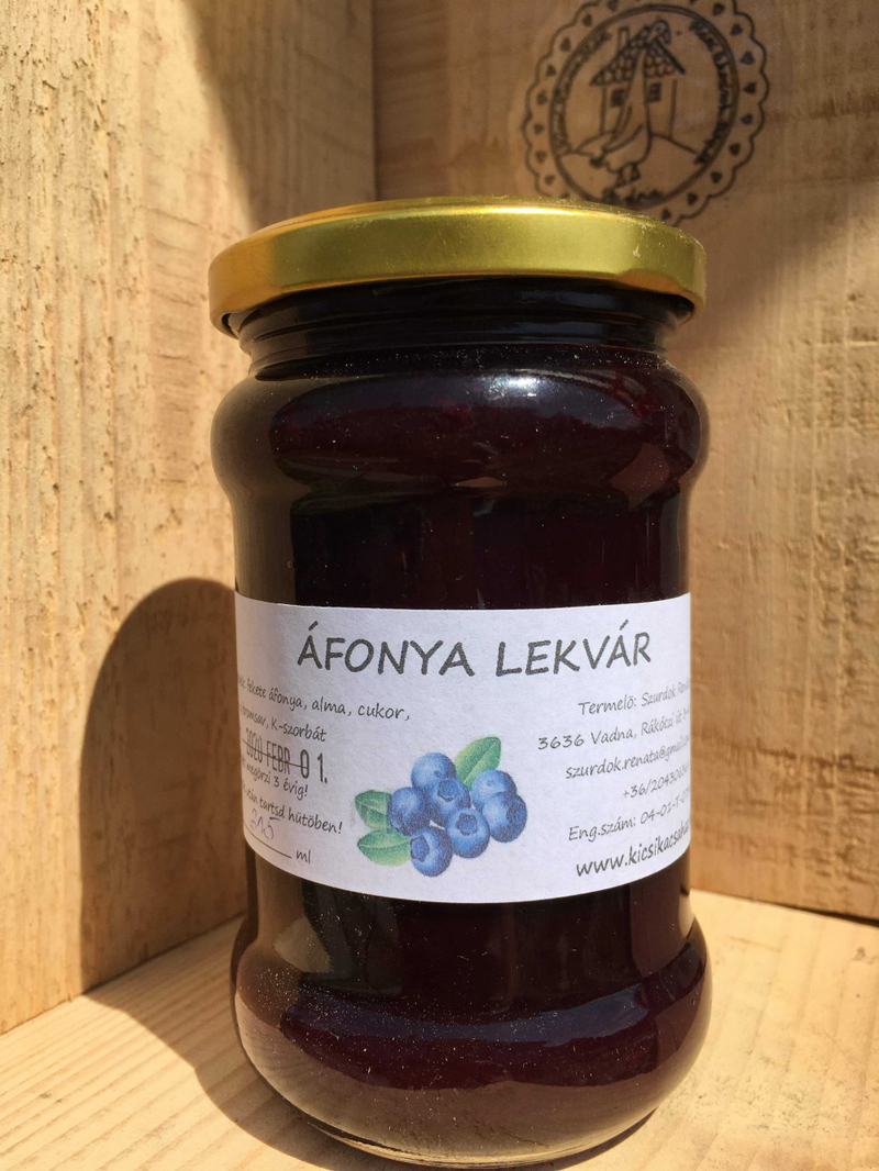 Áfonya lekvár