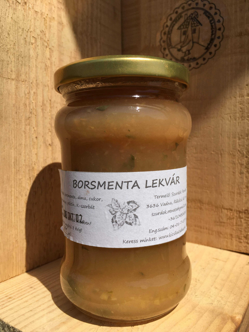 Borsmenta lekvár