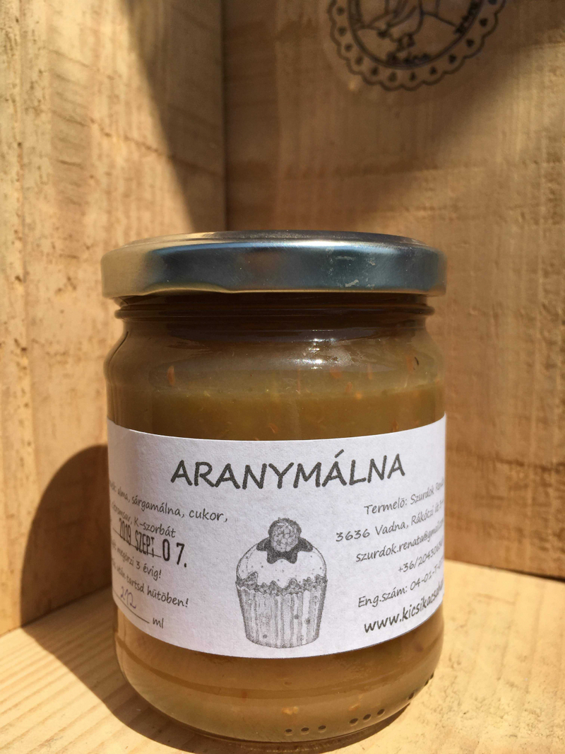 Aranymálna lekvár