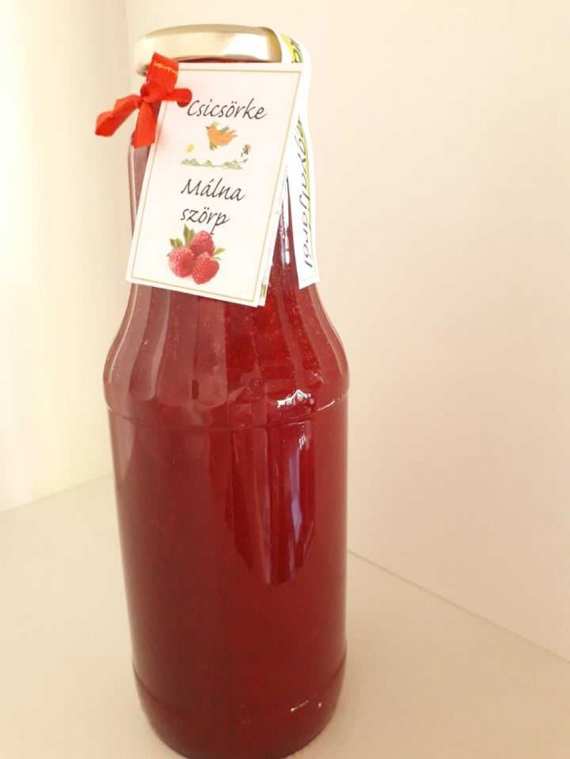 Málna szörp 0,75 liter