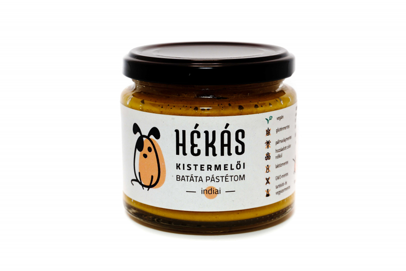 Batátapástétom - Indiai (sárga)