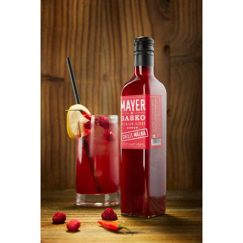 MAYER chilis málnaszörp (by Gabko) 0,5L