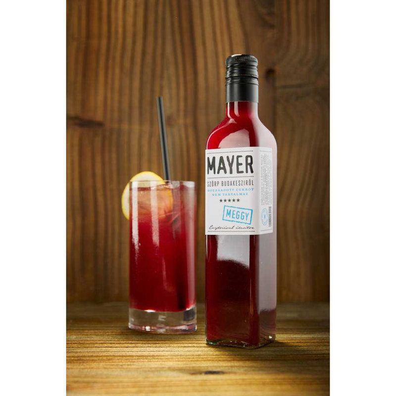 MAYER cukormentes meggyszörp 0,5L