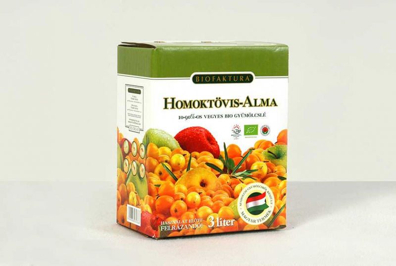 Bio alma-homoktövis 3 liter