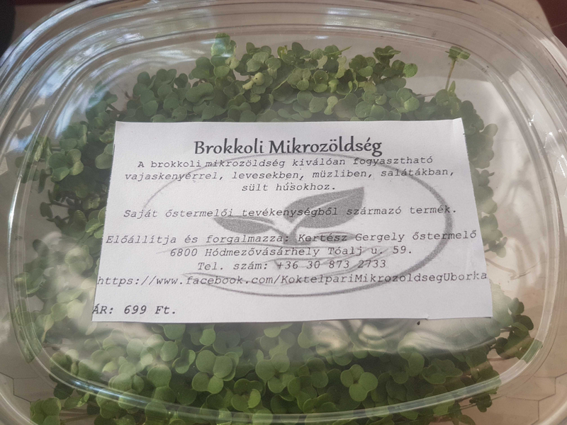 Brokkoli Mikrozöldség