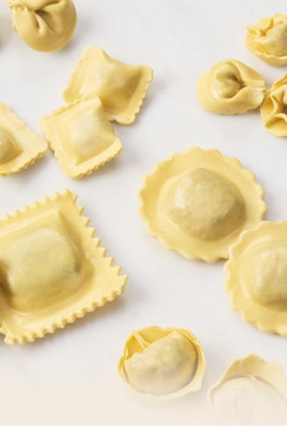 Koch ravioli hússal