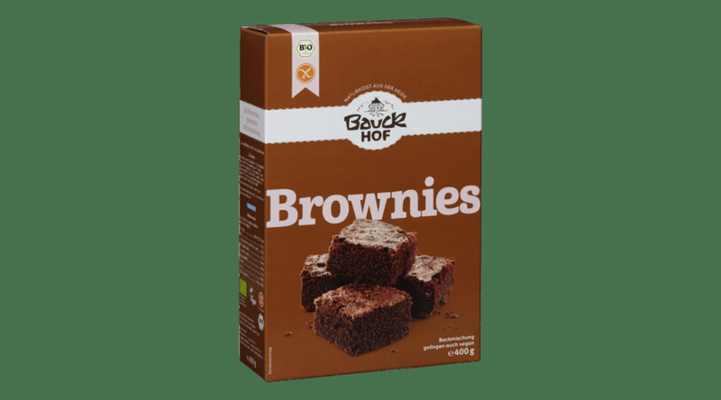 Bauckhof Bio Brownies süteménykeverék - gluténmentes 400g