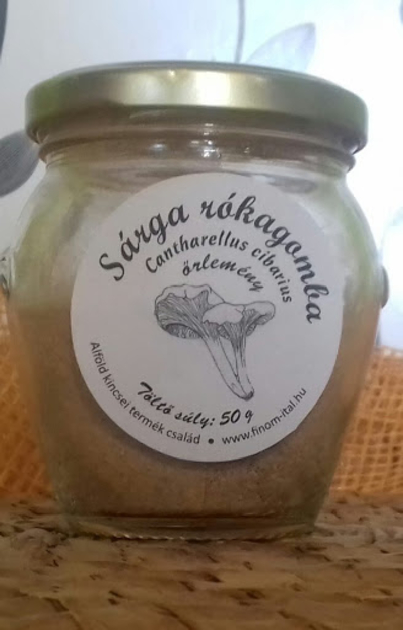 Szárított sárga rókagomba őrölt 50 gr