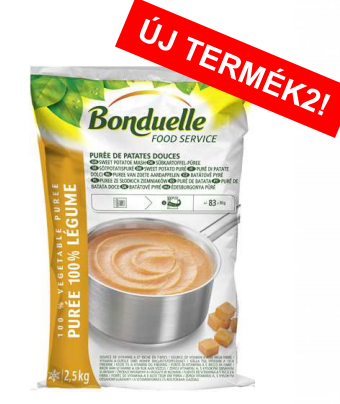 Bonduelle édesburgonya püré