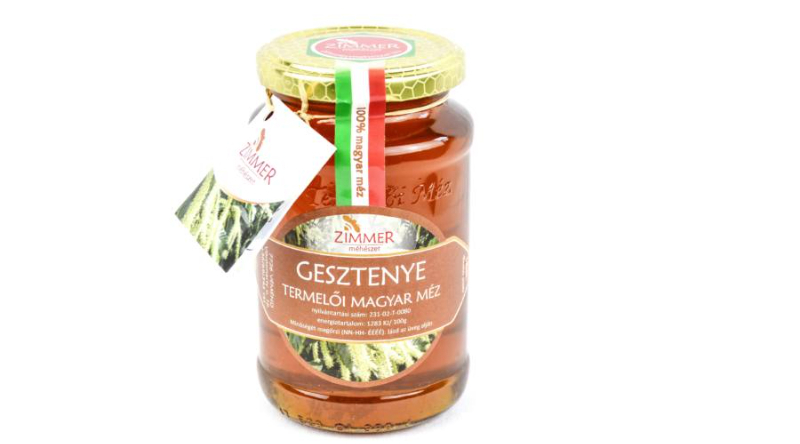 Gesztenye termelői magyar méz 500 g.
