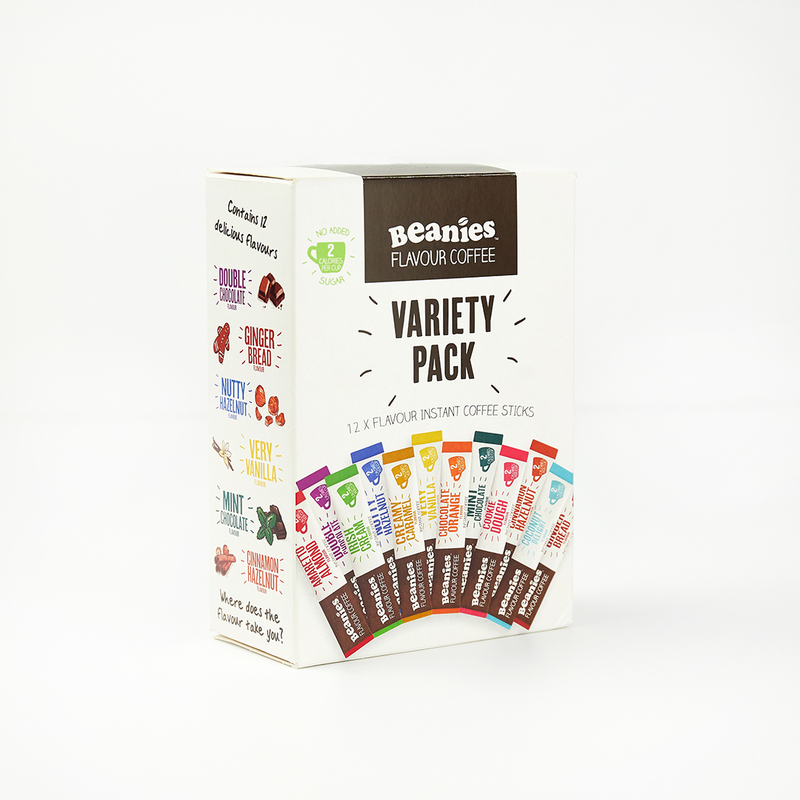 Beanies ízesített instant kávé válogatás 24 g
