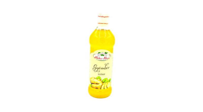 Gyömbér szörp fruktózzal