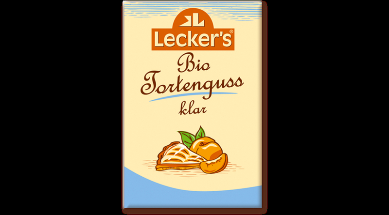Lecker's Bio Növényi tortabevonó színtelen (2x15g) 30g