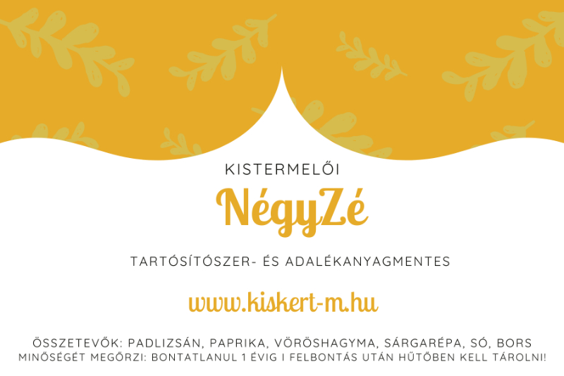 NégyZé zöldségkrém