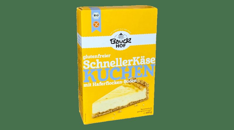 Bauckhof Bio Gyors sajttorta keverék - gluténmentes 485g