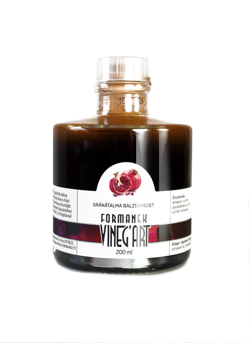 Formanek Vineg’Art Gránátalma Balzsamecet, 200 ml