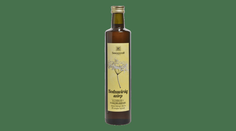 Sonnentor Bio Bodzavirág szörp (cukormentes) 0,5l
